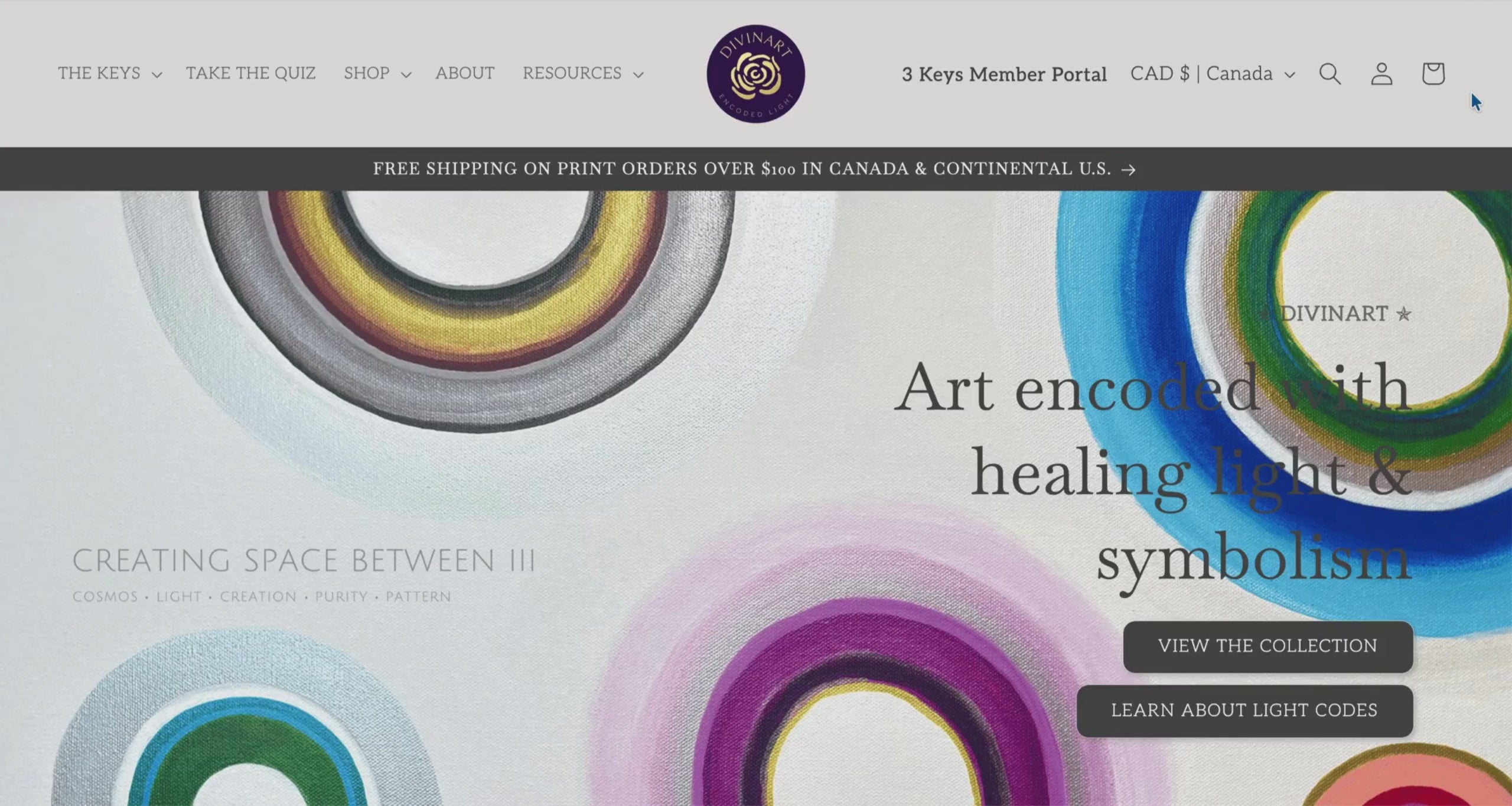 Load video: DIVINART LANDING PAGE